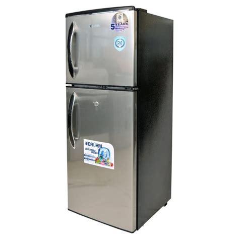 Bruhm Brd 140 Double Door Refrigerator 120l Inox Best Price