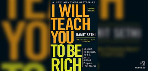 I Will Teach You To Be Rich By Ramit Sethi Summary And Notes