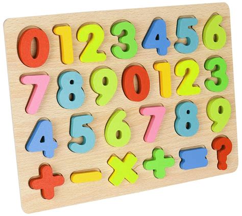 Number Puzzle Montessori Wooden Number Puzzle Houston Tx
