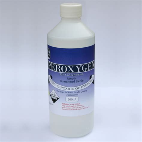 Food Grade Hydrogen Peroxide 35 500ml