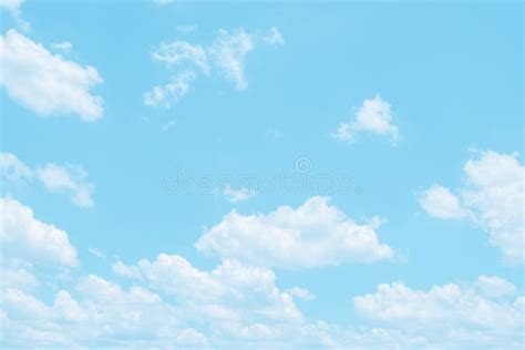 Beautiful Sky And Clouds In Soft Colorsoft Cloud In The Sky Background