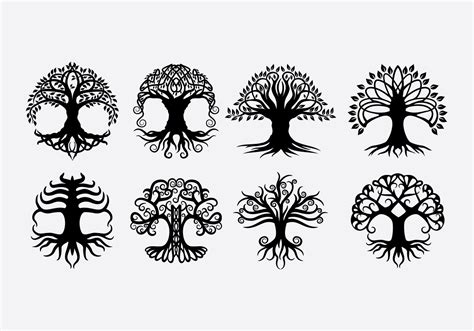 Celtic Tree Of Life Vector Art Icons And Graphics For Free Download