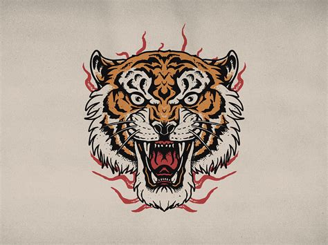 Tiger By Tucca Dsgn On Dribbble