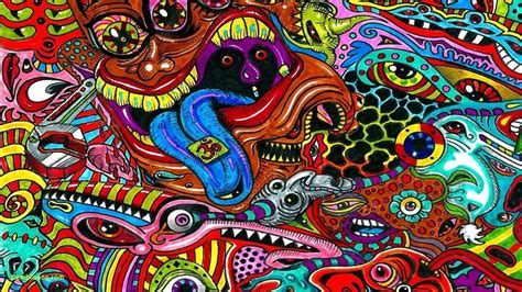 Amazing Graffiti Wallpapers Fresh Psychedelic Art Background Wallpaper