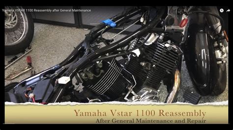 Yamaha Vstar 1100 Carb Install And Bike Reassembly After General