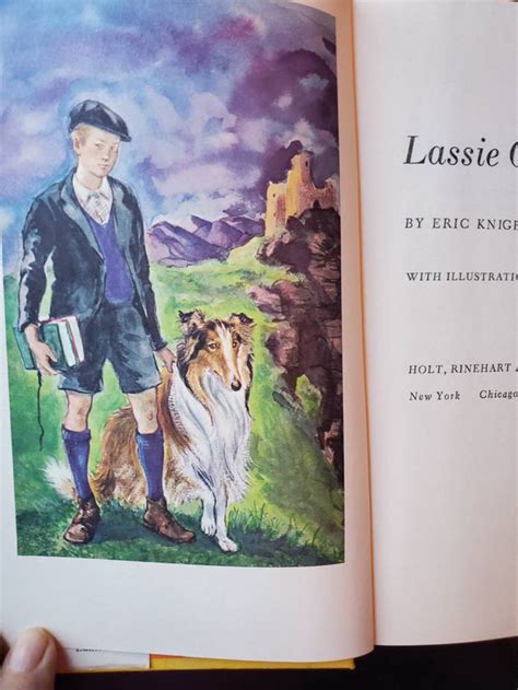 Vintage Lassie Come Home Book 1964 Etsy