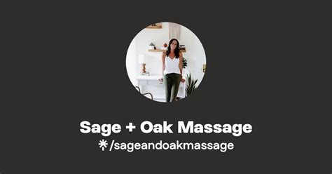 Sage Oak Massage Linktree