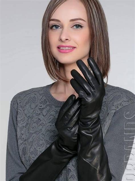 Leather Gloves Photo Leather Gloves Women Leather Gloves Gloves Fashion