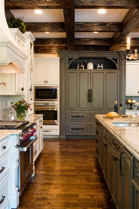 6 ) never run cabinets all the way to the ceiling without a two piece crown molding or a solid wood spacer. Photo Page | HGTV