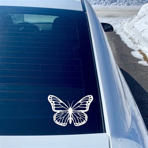 Butterfly Vinyl Decal Car Decal Laptop Decal Water Bottle Etsy