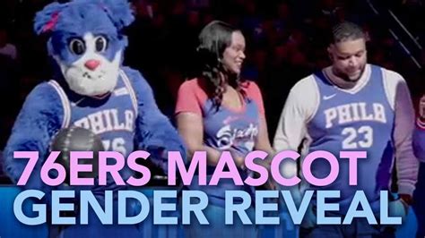 Get your team aligned with. 76ers' mascot Franklin helps couple with gender reveal ...