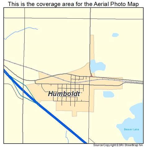 Aerial Photography Map Of Humboldt Sd South Dakota