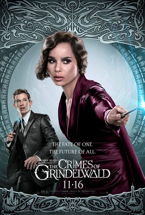 Fantastic Beasts The Crimes Of Grindelwald 2018 Poster Theseus And