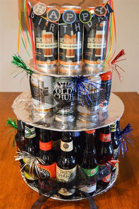 How To Make A Beer Bottle Or Can Birthday Cake Beer Can Cakes