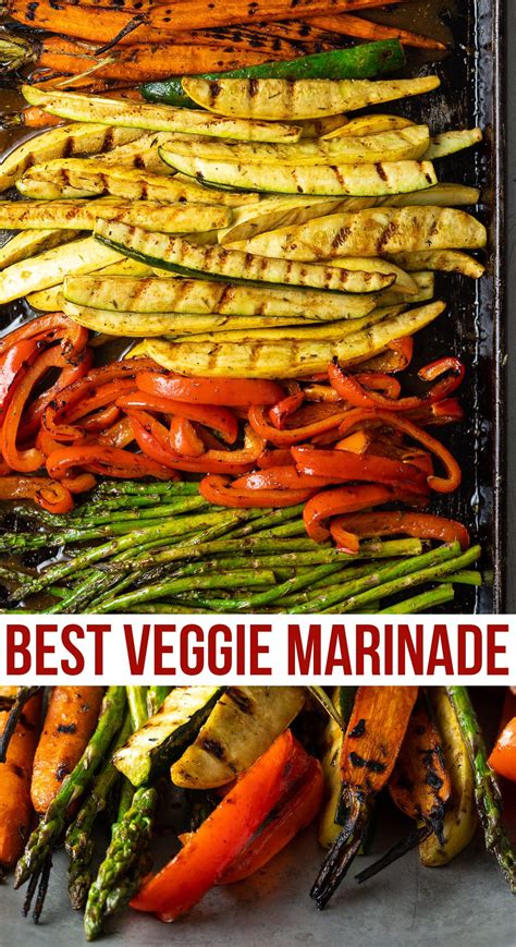 Veggie Marinade Recipes Grilled Vegetable Marinade Marinated Grilled