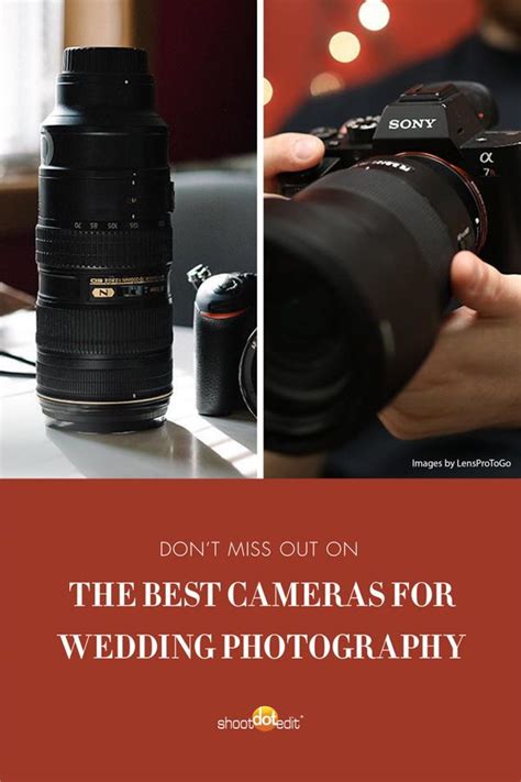 Learn The Best Camares Available To Shoot Weddings With We Include The