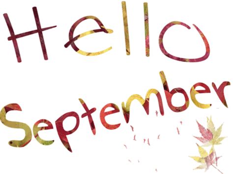 Hello September Image Animée 