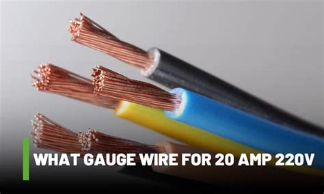 What Gauge Wire For V Size Chart Included