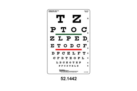 Eye Charts Braun And Co Limited