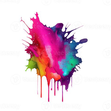 Free Watercolor Stain In Colorful 21179781 Png With Transparent Background