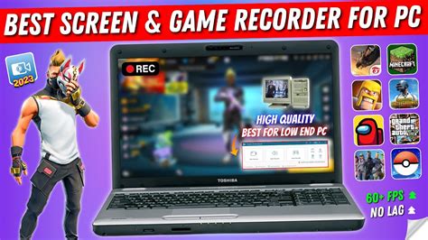 Top Best Game And Screen Recorder For Low End Pc No Lag High Quality 60