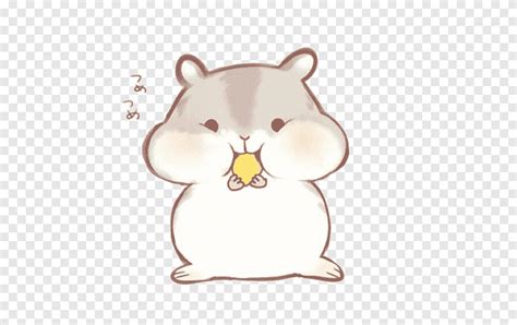 Chibi Cute Hamster Drawing Watercycleanchorchart