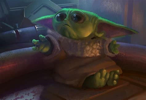 Artstation Baby Yoda 2020