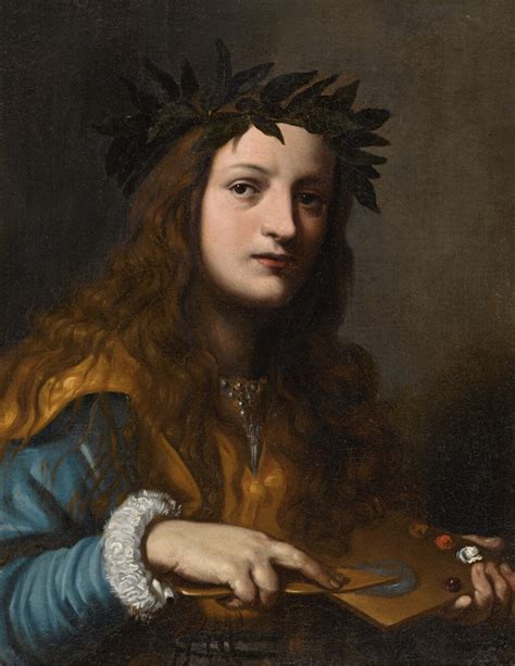 Francesco Lupicini Allegory Of Painting Old Masters Day Sale Old
