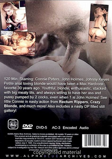 Anal Dp Blonde A Connie Peters Collection Adult Dvd Empire
