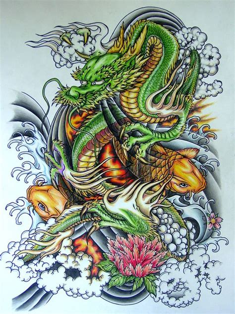 54 Tatuajes De Dragones Orientales Su Significado Y DiseÑos Tatuaje