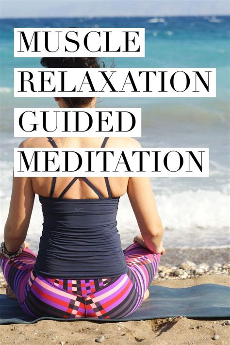 Progressive Muscle Relaxation Guided Meditation Muscle Relaxer