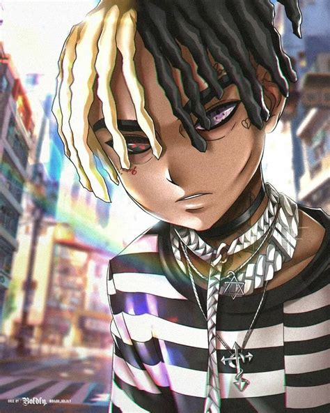Pin By Random ブースター On Jahseh Onfroy Anime Rapper Music Cartoon