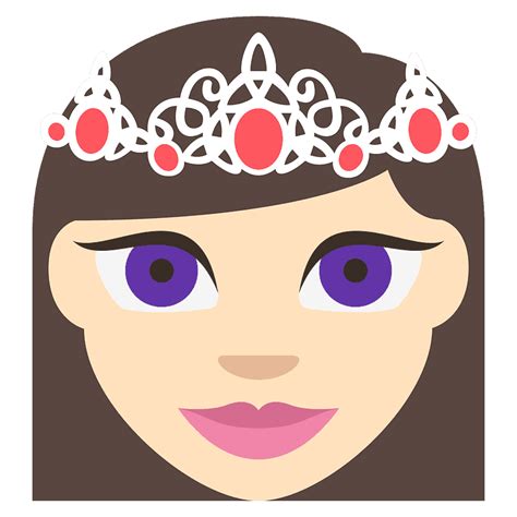 Princess Emoji Clipart Free Download Transparent Png Creazilla