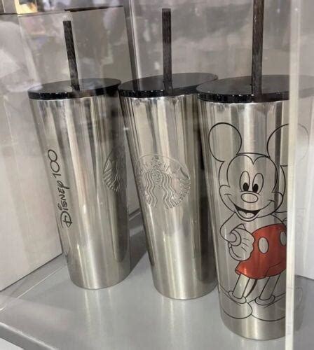 D23 Expo 2022 Exclusive Starbucks 100 Years Of Magic Mickey Mouse Steel