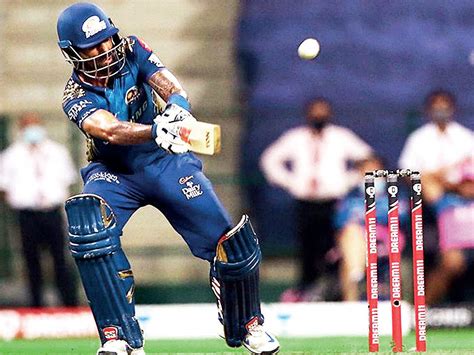 Mumbai indians' suryakumar yadav en route his 51 against delhi capitals during the qualifier 1 recently. IPL 2020: Ignored for Australia tour, Suryakumar Yadav shows what India might miss as MI upstage RCB