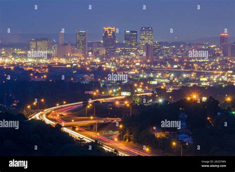 Birmingham Skyline Night High Resolution Stock Photography And Images
