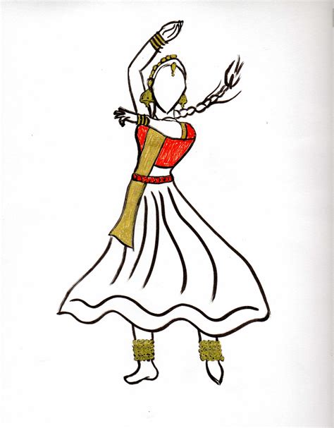 The Best Free Bharatanatyam Drawing Images Download From 8 Free