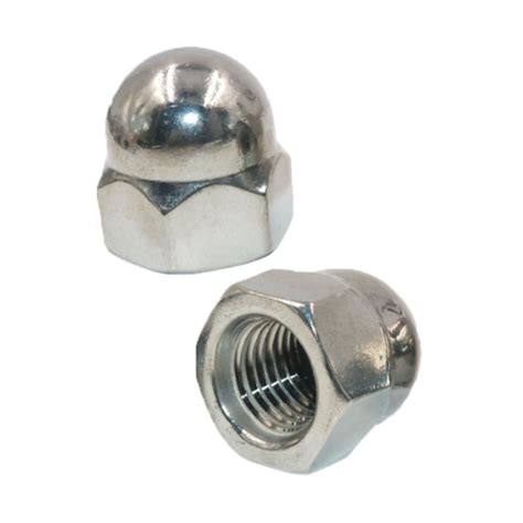 M12 12mm A2 Stainless Steel Dome Head Cup Nuts Hex Domed Nuts Etsy Uk