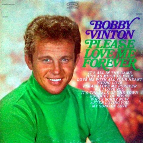 Bobby Vinton Please Love Me Forever Releases Discogs
