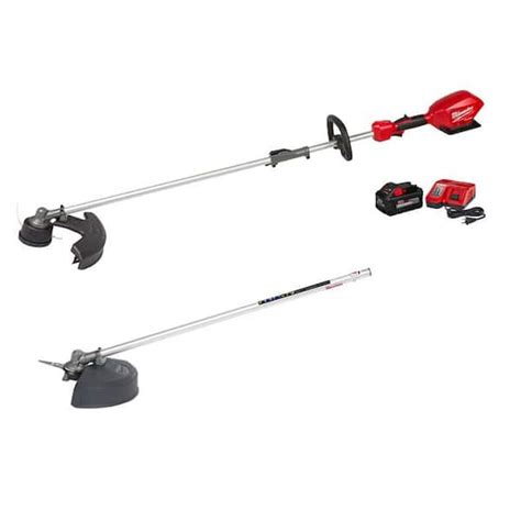 Milwaukee M Fuel V Lithium Ion Brushless Cordless Quik Lok String Trimmer Ah Kit With M