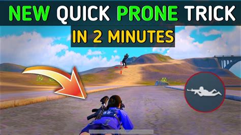 How To Do Quick Prone In Bgmi New Quick Prone Trick Bgmi Quick Prone Trick Bgmi Youtube