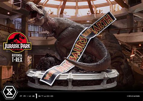 Jurassic Park T Rex Roars Once Again With New Prime 1 Statue