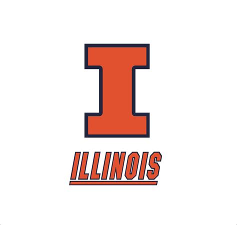 Illinois Fighting Illini Logo Svgprinted