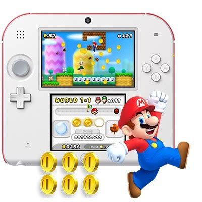 Descubre la mejor forma de comprar online. Consola Nintendo 2ds White Scarlet + New Super Mario 2 ...
