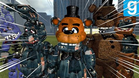 Gmod Fnaf The Zombie Apocalypse 2 The Cure Wsupergolden Youtube