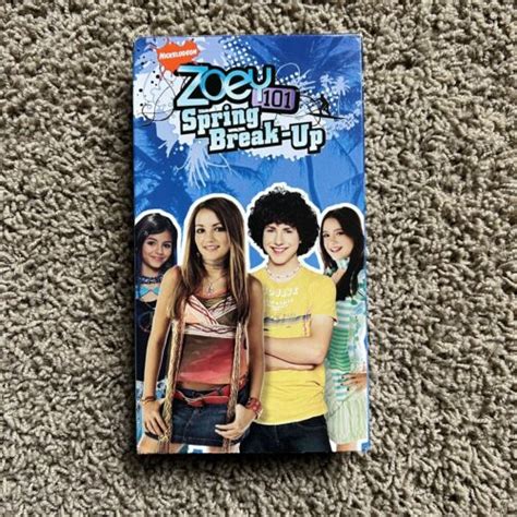 Zoey 101 Spring Break Up Rare Vhs Tape Nickelodeon Htf 2006 Late Release 97368894839 Ebay