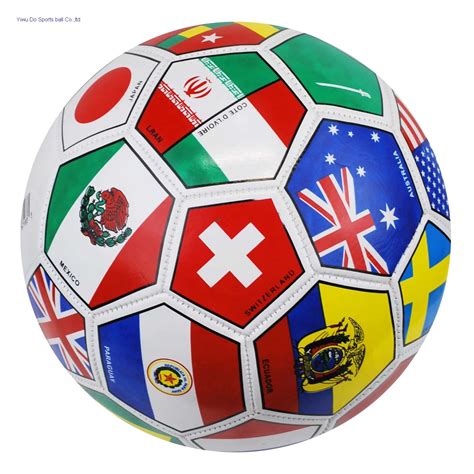 International Country Flags Footbball World Cup Size 5