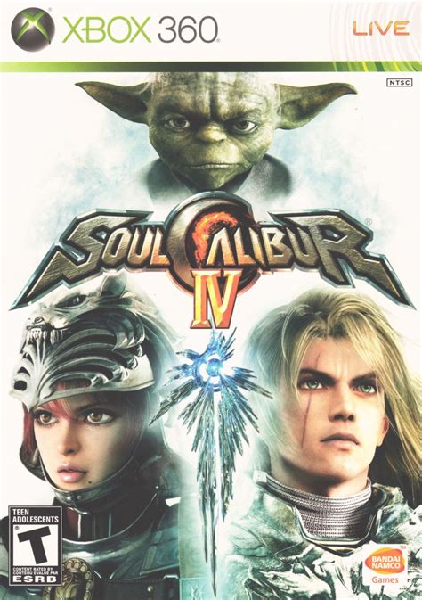 Soulcalibur Iv 2008 Xbox 360 Box Cover Art Mobygames
