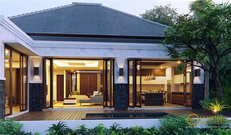 Desain Rumah Bali Minimalis Lantai 1 Homecare24