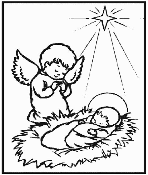 Free Christmas Bible Coloring Pages Download Free Christmas Bible
